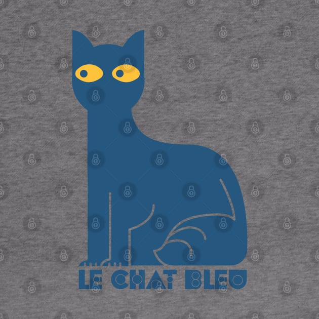 Le Chat Bleu - Blue Cat by Belcordi